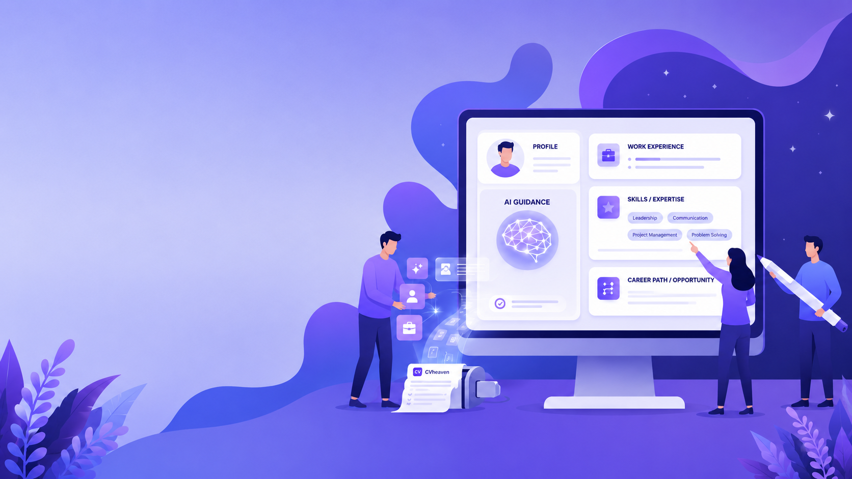 CVheaven AI-powered career platform